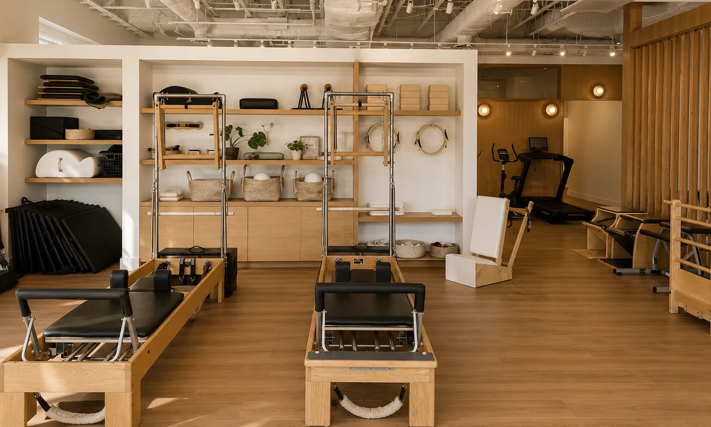 Movement and recovery space at Great Falls Movement Center.